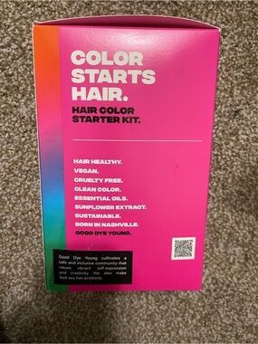 Pink Hair Color Starter Kit